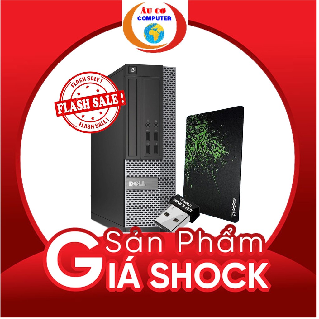 Máy tính để bàn Dell 7020/9020 core i5 thế hệ 4 mạnh mẽ - Chuyên dùng cho Doanh Nghiệp, Văn phòng -Hàng Mỹ N