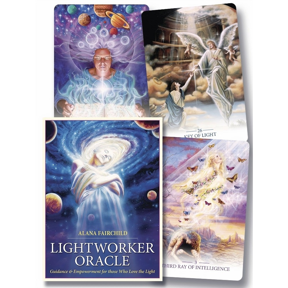 Bộ Tarot Lightworker Oracle M8 Bài Bói New