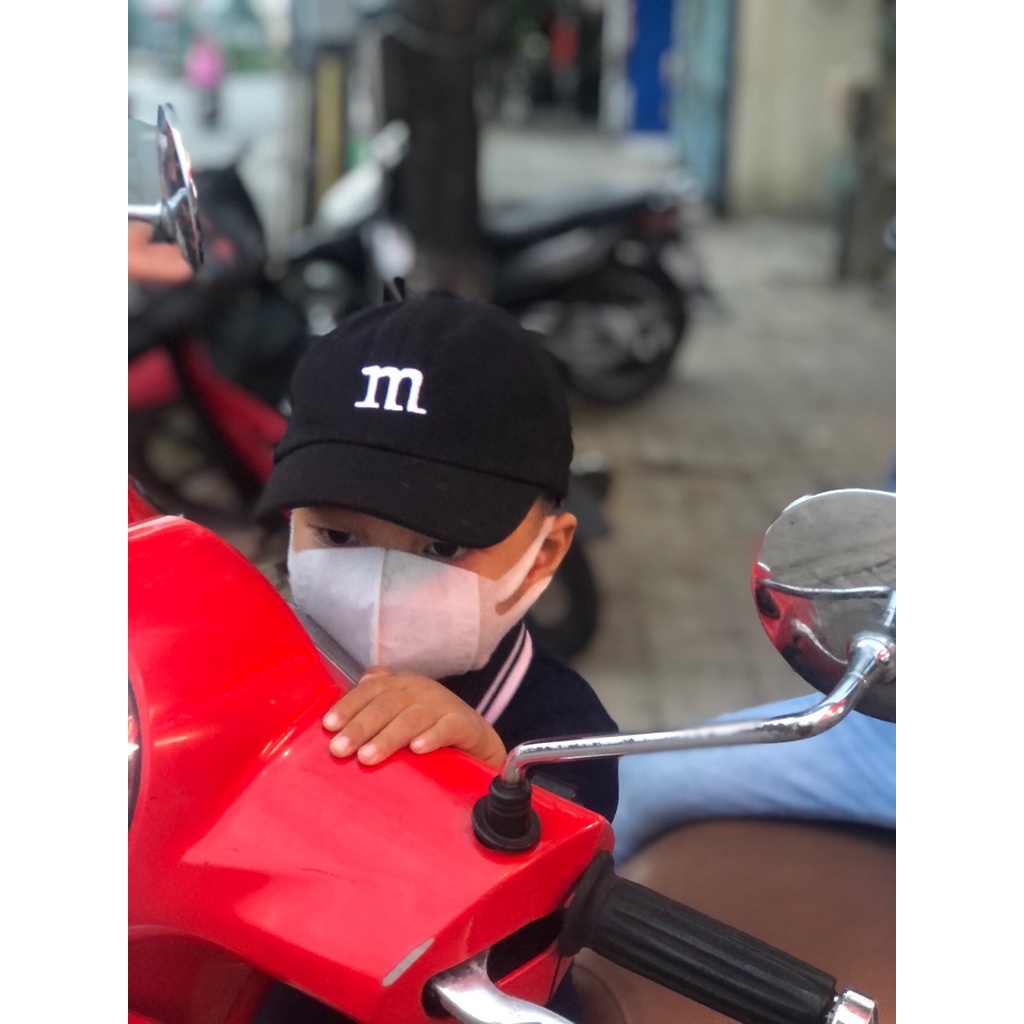 [Hàng loại 1] Mũ lưỡi trai thời trang cho bé trai bé gái 1 đến 3 tuổi