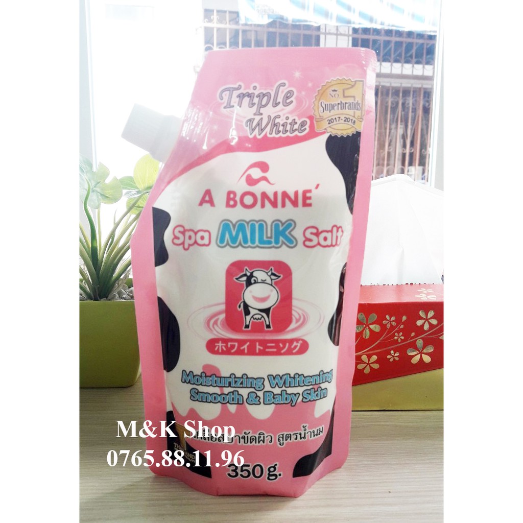 Muối tắm tẩy tế bào chết A Bonne 350g Thái Lan