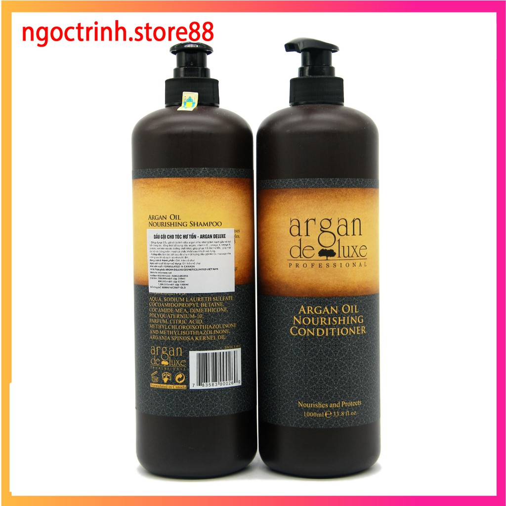 Dầu gội tái sinh phục hồi tóc hư tổn kiềm dầu sạch gàu, mềm mượt cặp gội xả AGAN DELUXE OILxả chính hãng 500ml - 1000ml | BigBuy360 - bigbuy360.vn