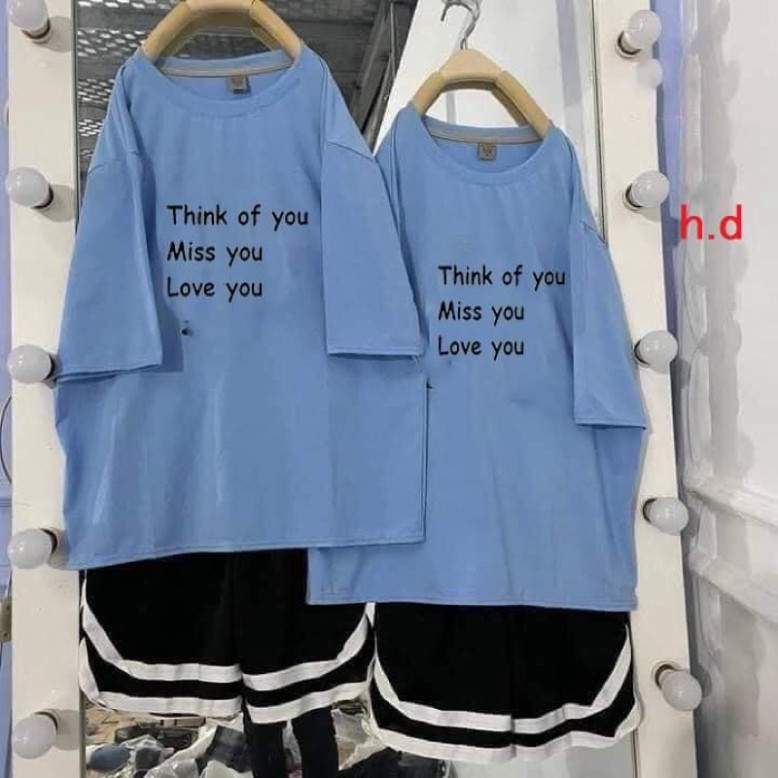 Sét áo think of you + quần đùi V HĐ0621