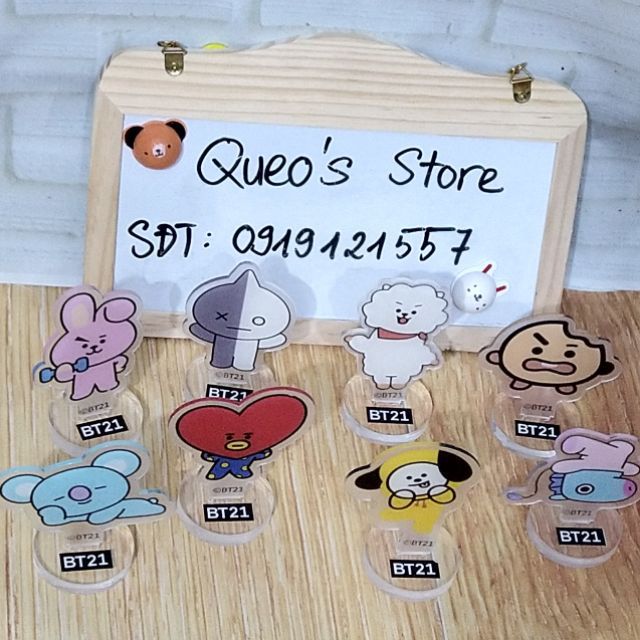 Standee mica BTS BT21