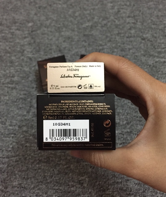 💥 Nước hoa mini nữ Signorina Misteriosa - Salvatore Ferragamo | Thế Giới Skin Care