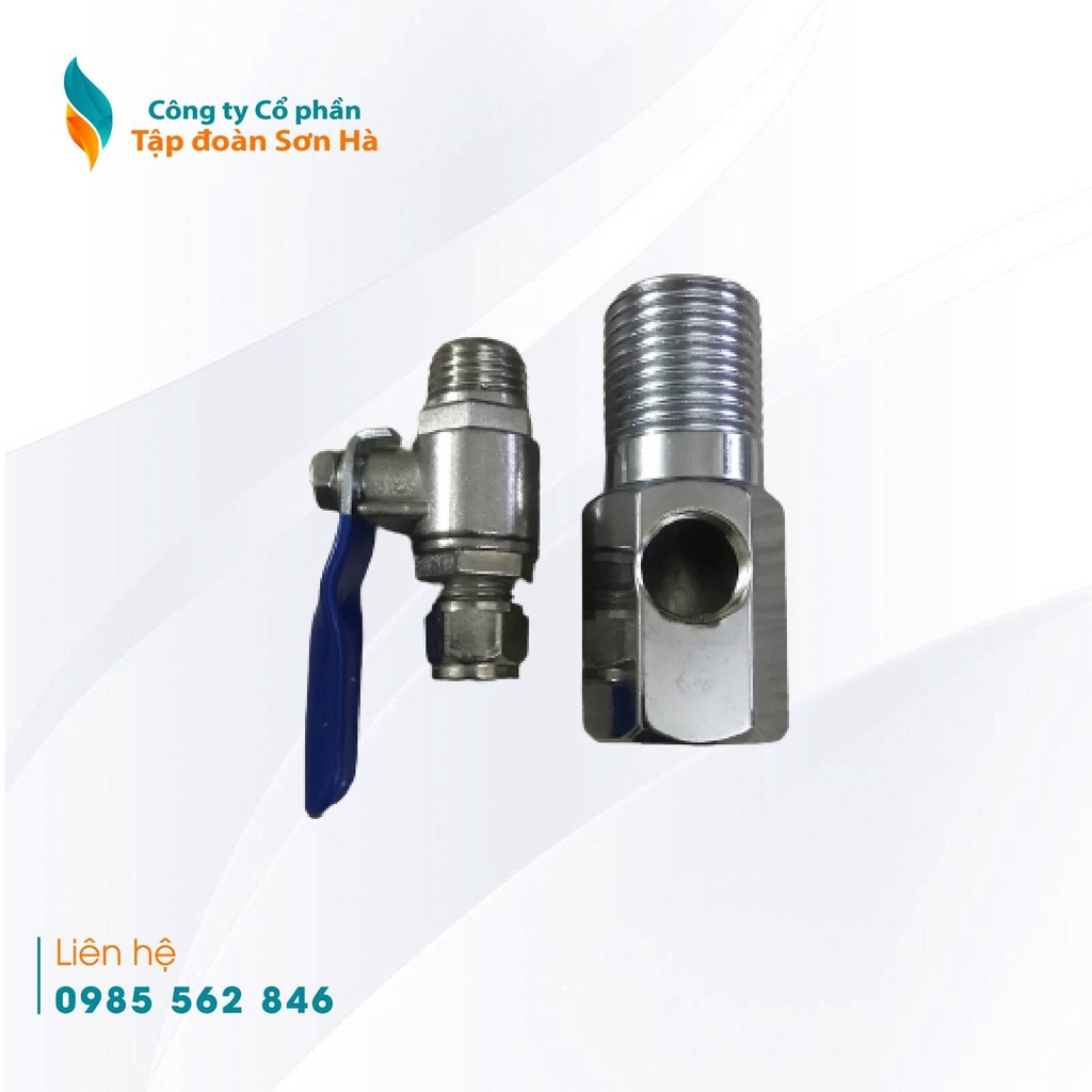 Bộ chia nước đầu vào - Van khóa nước đầu vào Sơn Hà - Chính Hãng