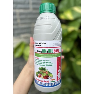 Thuốc trừ bệnh Hoanganhvil 50SC 1 lít (hexaconazole 50g/l) Trừ nấm bệnh,đạo ôn, thán thư - VTNN Thanh Thảo