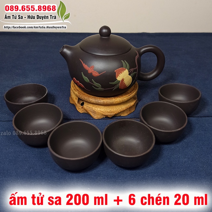 Ấm Tử Sa tây thi giá rẻ (cao cấp)