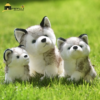 Chó Husky Nhồi Bông Đáng Yêu