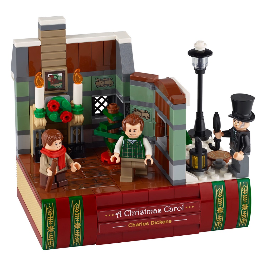 LEGO 40410 Charles Dickens Tribute HỘP GIÁNG SINH TRƯNG BÀY Limited 0937bricks