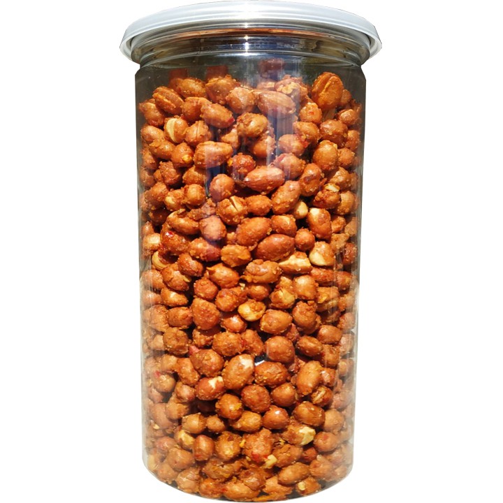 Đậu phộng rang tỏi ớt loại đặc biệt giòn ngon - Hũ pet 500G