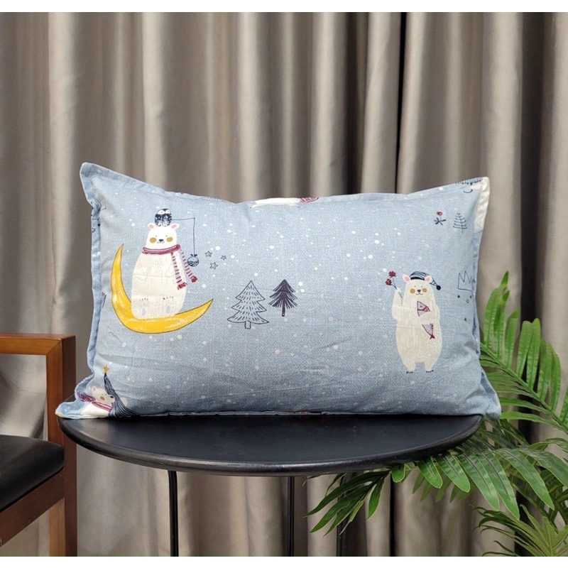 Sét chăn hè kèm gối đầu Cotton Hàn Quốc 100% cho bé