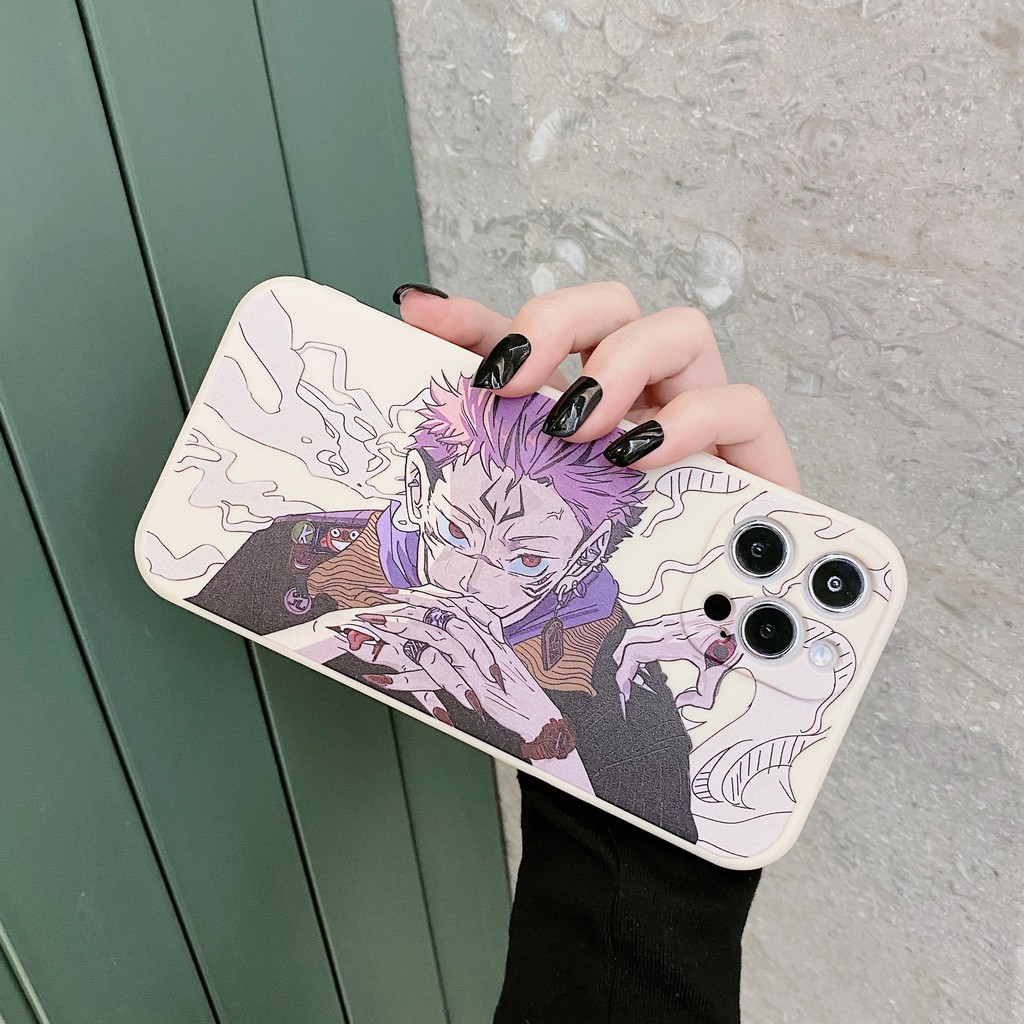 Jujutsu kaisen Ốp Lưng iphone 12promax 11 11pro xs max xr 7 8 6s plus sukuna