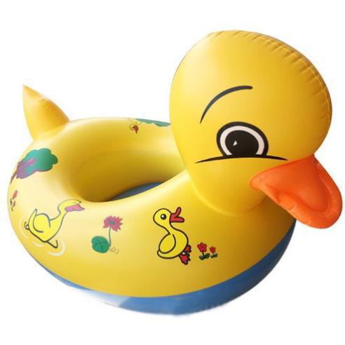 Phao bơi trẻ em chống lật, phao bơi cho bé đẹp hình vịt con cực cute dễ thương [Super-Shop] DT0521012