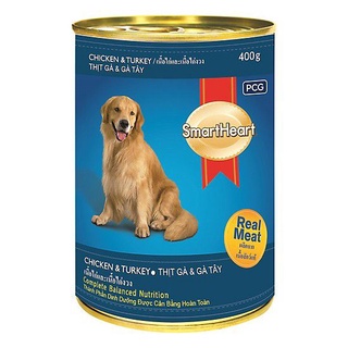 [Rẻ vô Địch][Có Sẵn]Thùng 24 Lon Pate Cho Chó Lớn Smart Heart Adult 400g