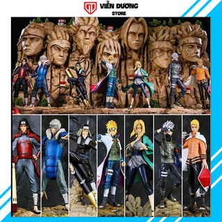 Mô Hình Naruto - Thất đại Hokage Đệ nhất, Đệ nhị, Đệ tam Sarutobi, Đệ tứ Minato, Kakashi, Tsunade