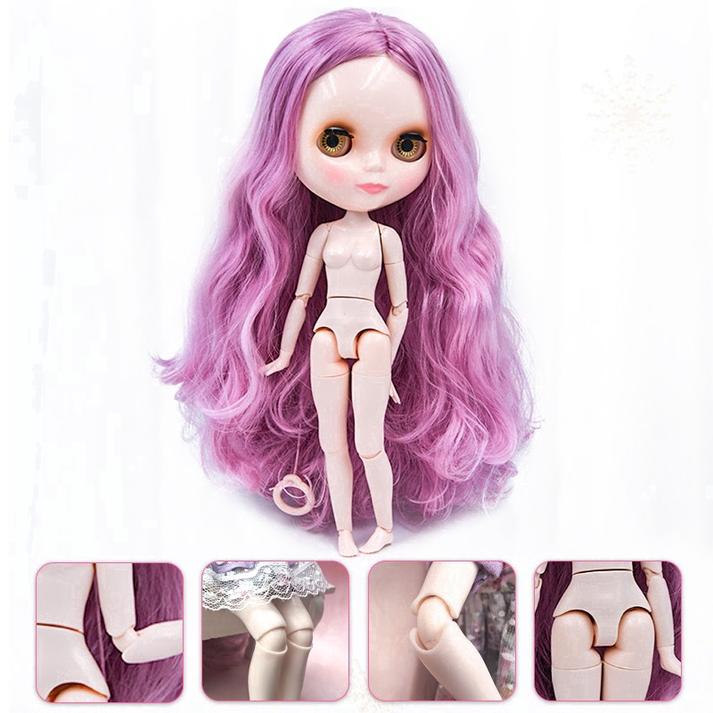 Búp bê nữ Blythe NBL BJD có các khớp tỉ lệ 1/6 DIY