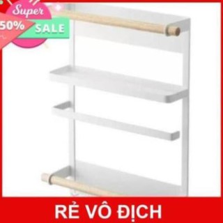 Kệ đựng đồ có nam châm hít tủ lạnh