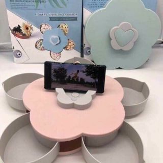 Khay mứt xoay 2 tầng