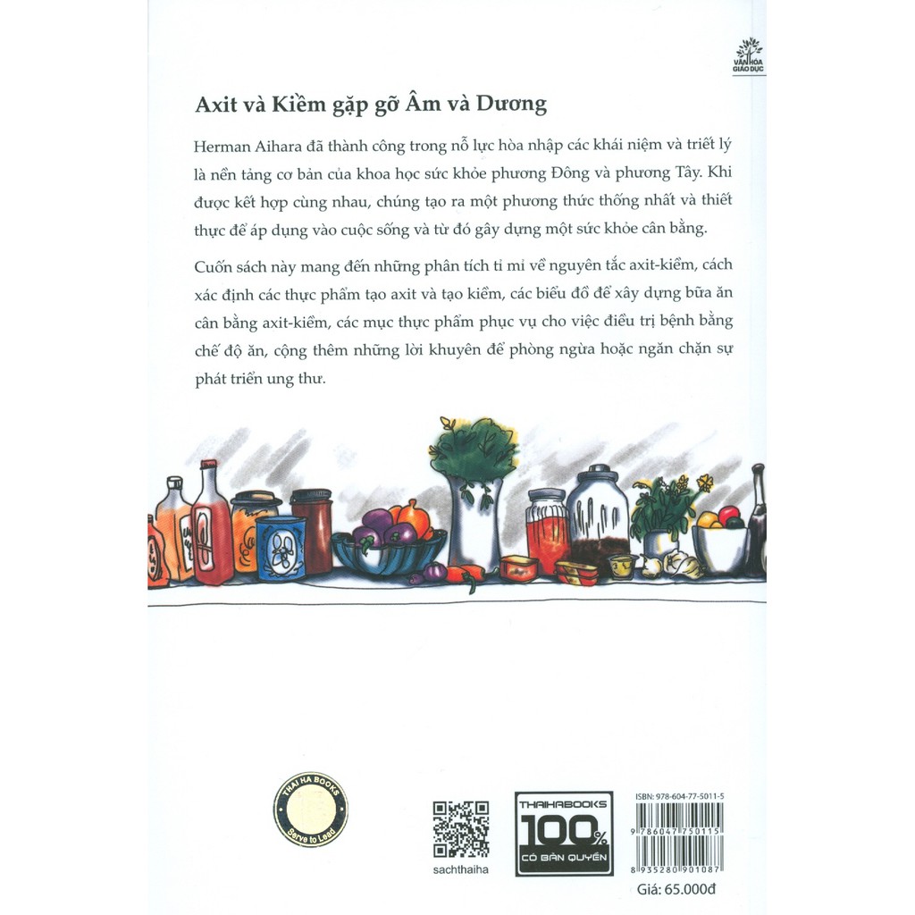 Sách Thái Hà - Axit Và Kiềm Trong Thực Dưỡng