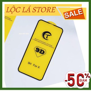 Cường lực full màn hình 9D cho iphone