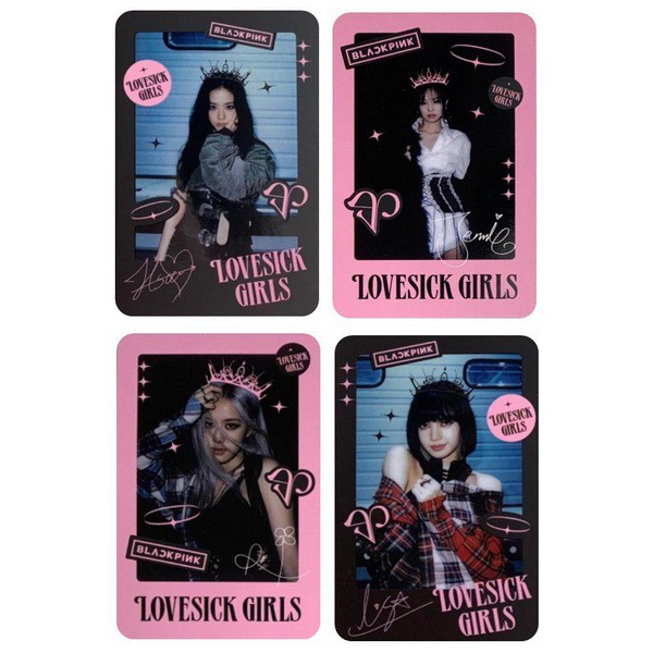 Bộ ảnh UNOFFICIAL trong sản phẩm Lightstick nhóm Blackpink