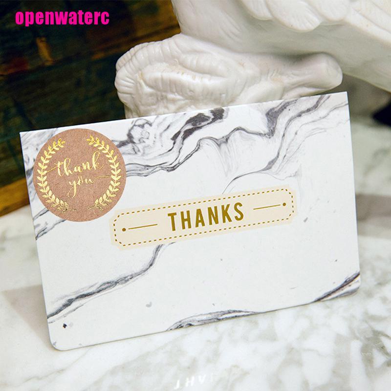 Cuộn 500 Miếng Dán Tròn Thank You for Your Order Trang Trí Đa Ứng Dụng