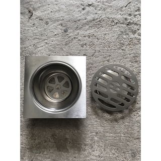 Phiểu thoát sàn Inox 304 đúc  phi 60 , 90