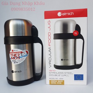 Bình đựng thức ăn giữ nhiệt Elmich Inox 304 1000ML El6044