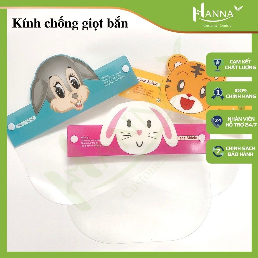 [Hỏa tốc 2H] Kính xốp chống giọt bắn em bé, ngăn bụi bẩn, khói bụi, giọt bắn từ môi trường xung quan