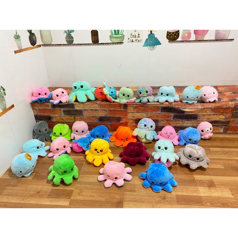 Set thú bông bạch tuộc