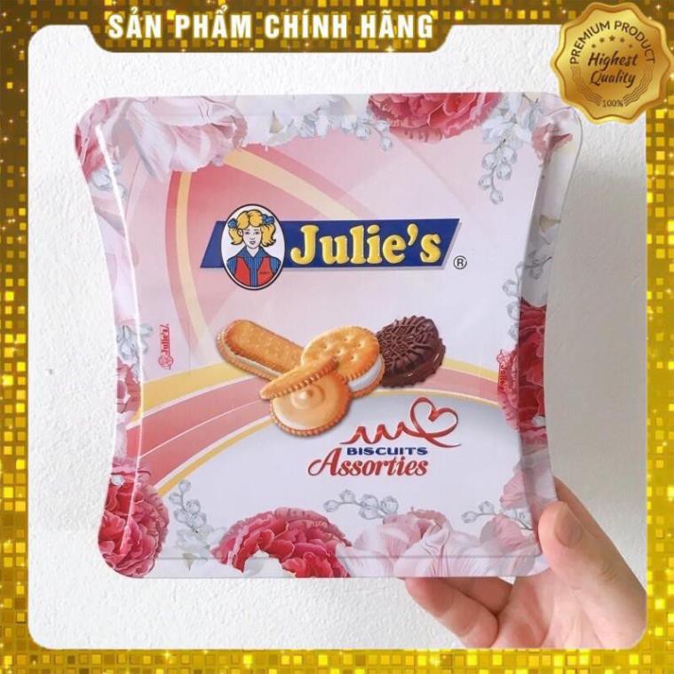 Xả lỗ - [ XSale sôc  ] Bánh Quy Bơ Tổng Hợp Julie's Malaysia 204g