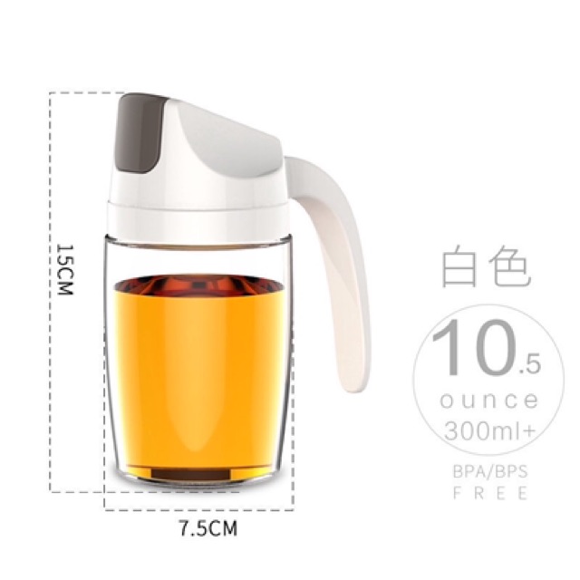 Bình rót nước mắm, xì dầu 600ml