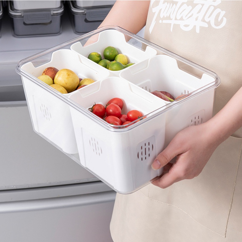 Hộp Đựng Trái Cây Sức Chứa Lớn 2 / 4 Ngăn