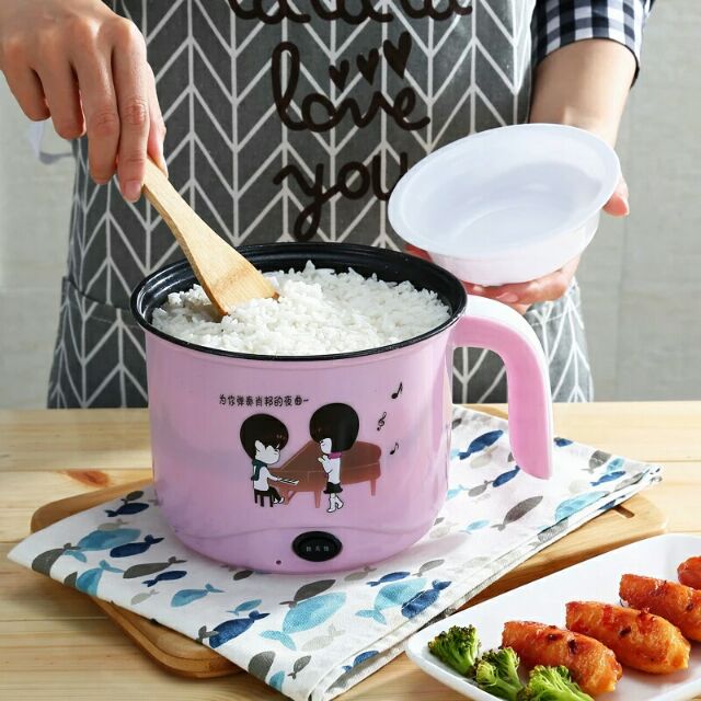 NỒI NẤU MINI TAY CẦM ĐA NĂNG 1,8lit