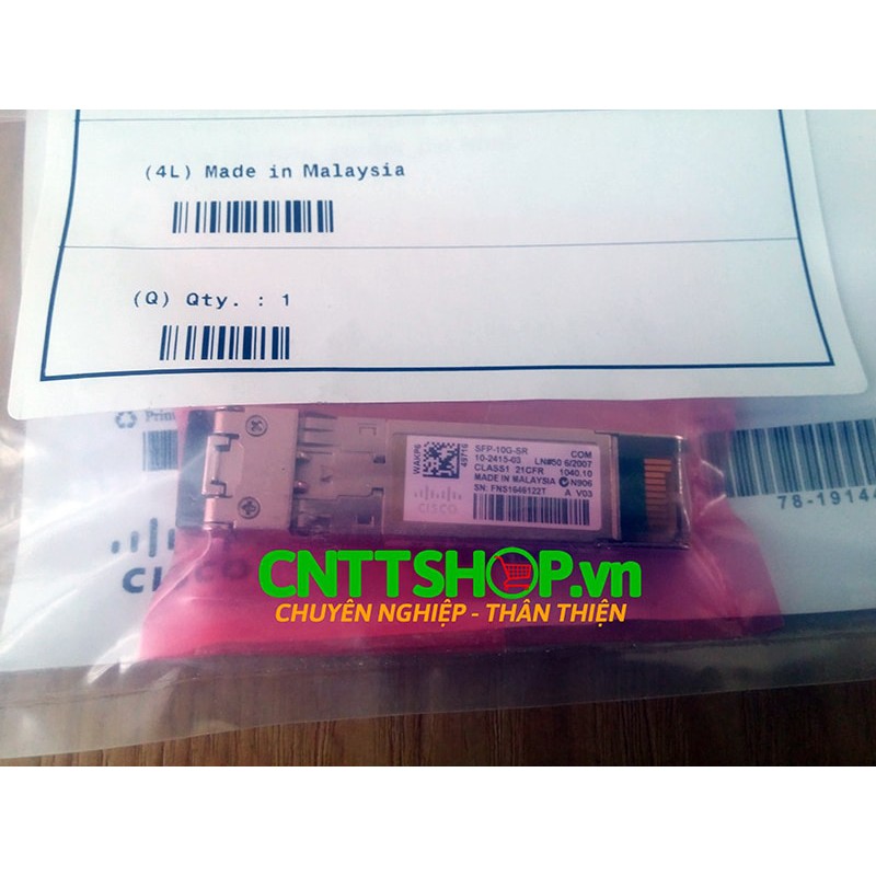 Module quang Cisco SFP-10G-SR