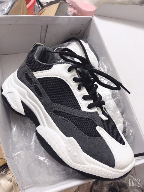 giày thể thao pha màu mẫu mới siêu hot 2019-23