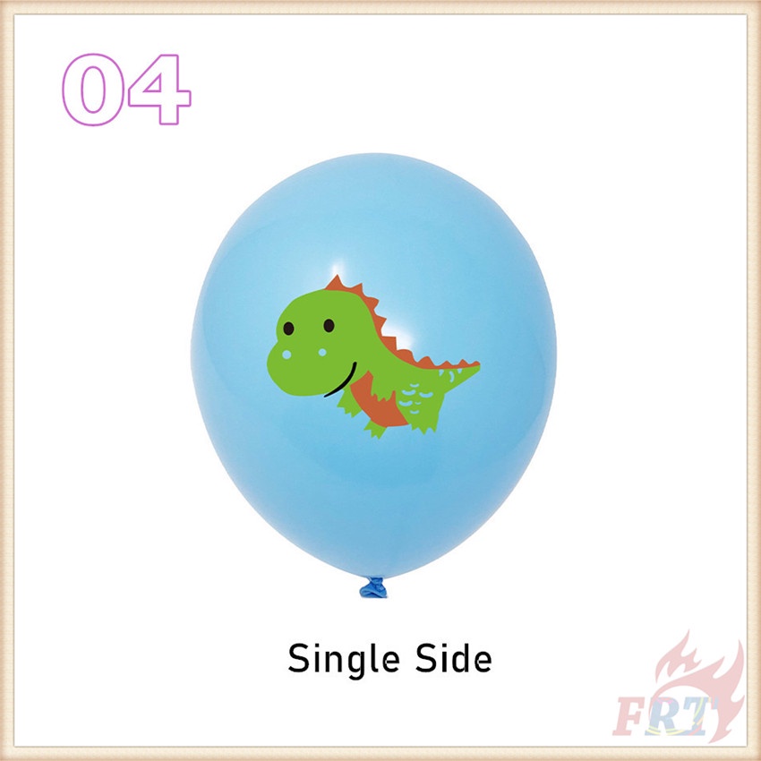 Quả bóng cao su hình chú khủng long xinh xắn trang trí tiệc sinh nhật đẹp mắt 12inch