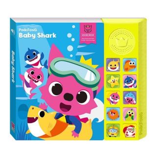 Sách nhạc âm thanh chạy pin Baby Shark Sound Book