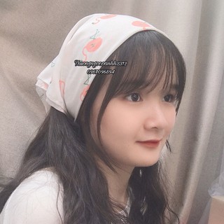 [ẢNH THẬT]KHĂN BANDANA HOT TREND 50x50