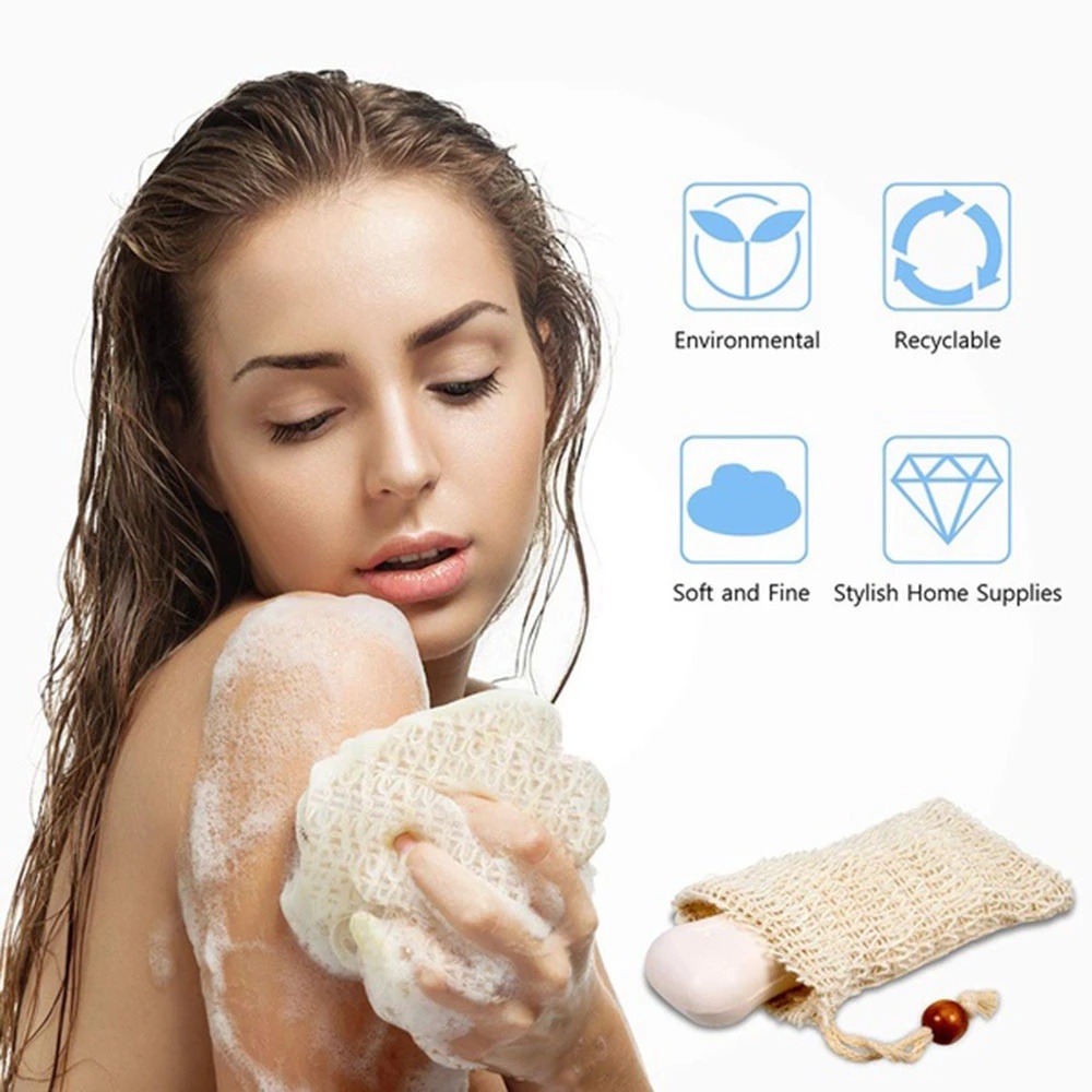 Túi Dây Rút Đựng Xà Phòng Chất Liệu Cotton Lanh Thân Thiện Với Môi Trường