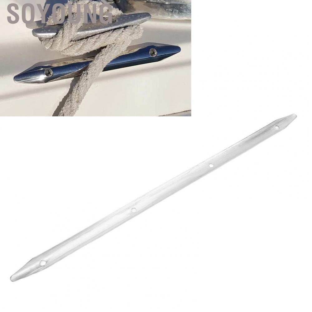 Soyoung Rub Strake 316 Stainless Steel Marine Strakes Protection Deck Boat Accessory 457.2x19mm