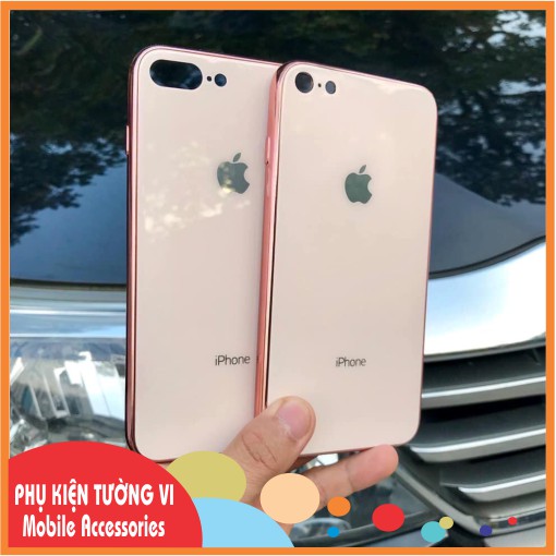 Ốp lưng mặt kính cao cấp cho các dòng iPhone từ 6 tới iPhone 11 Pro Max