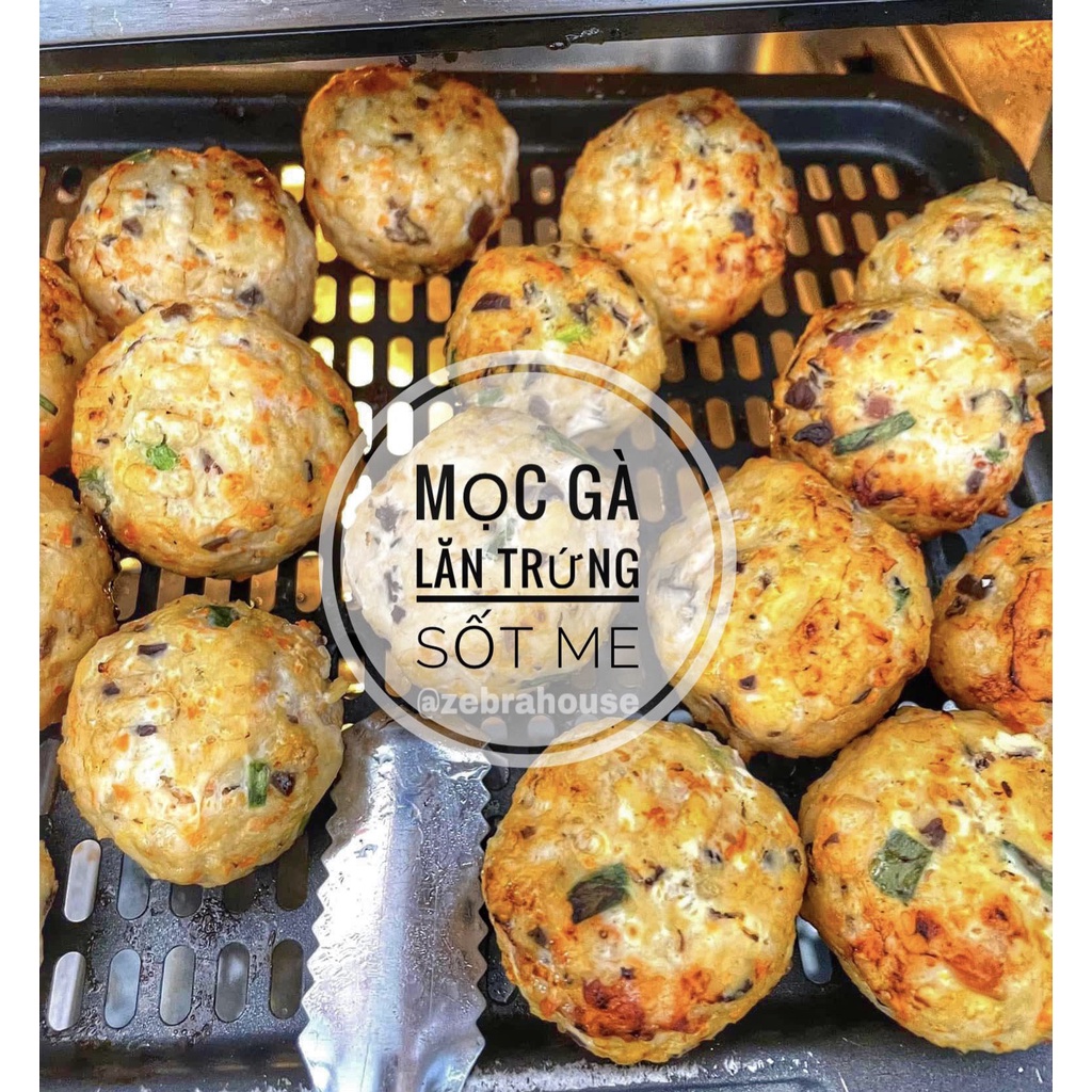 Mọc Ức Gà Nấm Hương Rau Củ 500gr