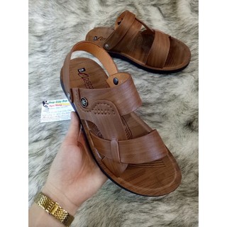 Dép da nam cao cấp DK 2