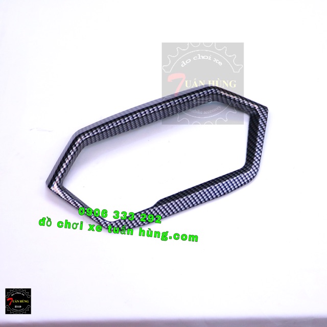 sơn carbon - ốp đồng hồ win x carbon - đồ chơi xe win x