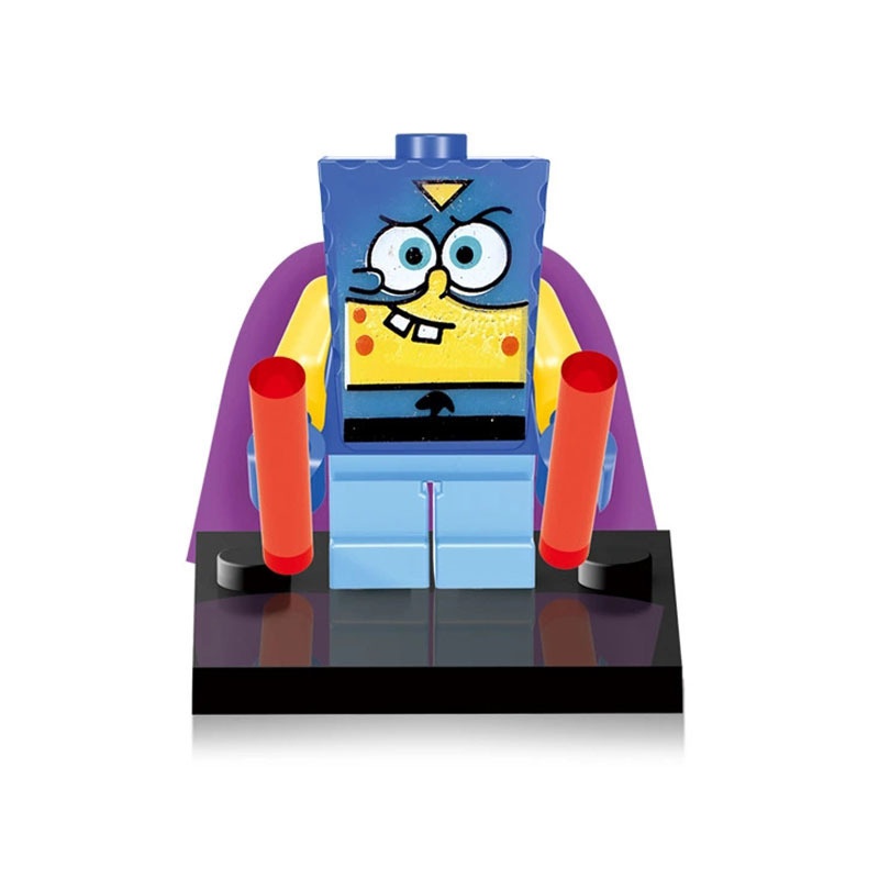 Đồ Chơi Lắp Ráp Mô Hình lego Hình Chú Cua/Cua/Ngôi Sao Spongebob Cho Trẻ Em