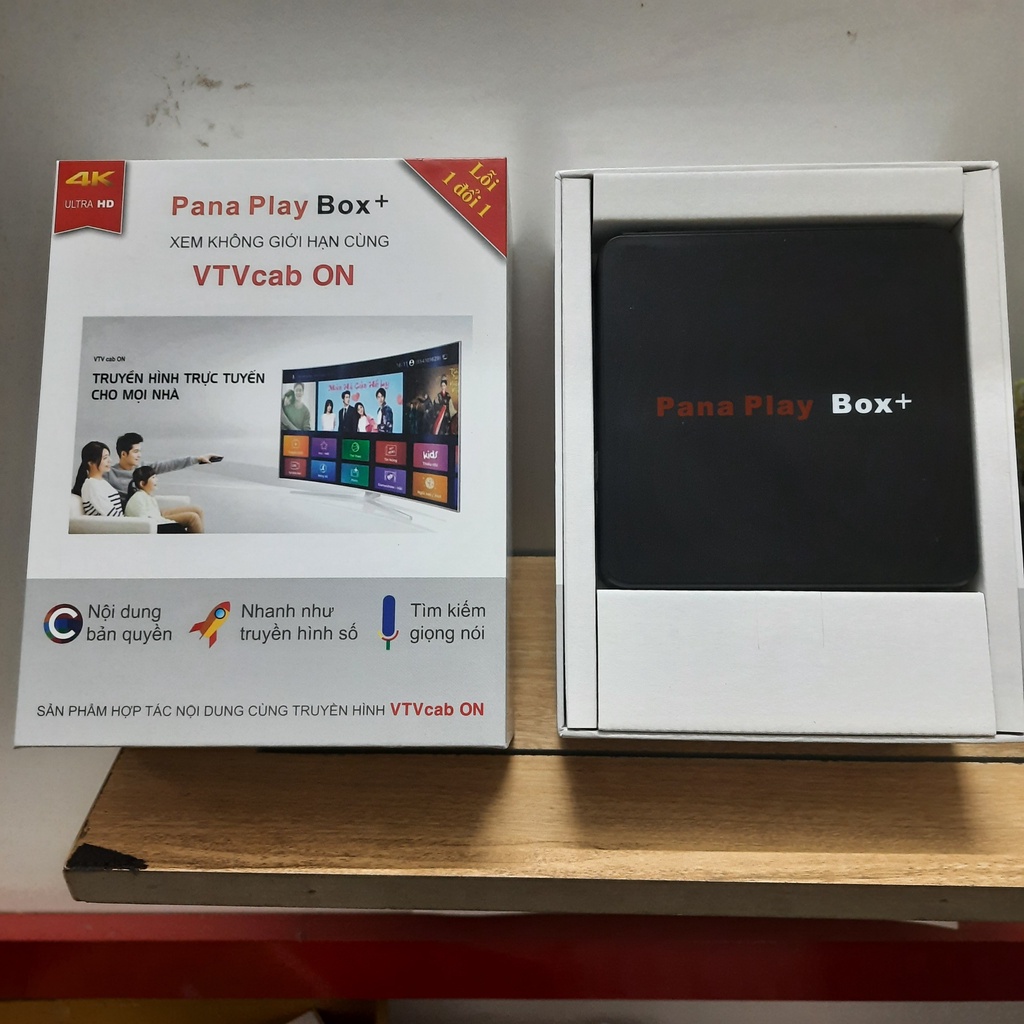 [CHÍNH HÃNG] Tivi box PANA PLAY BOX RAM 4GB ROM 32GB Xem Truyền Hình Phim Ca Nhạc Hoạt Hình