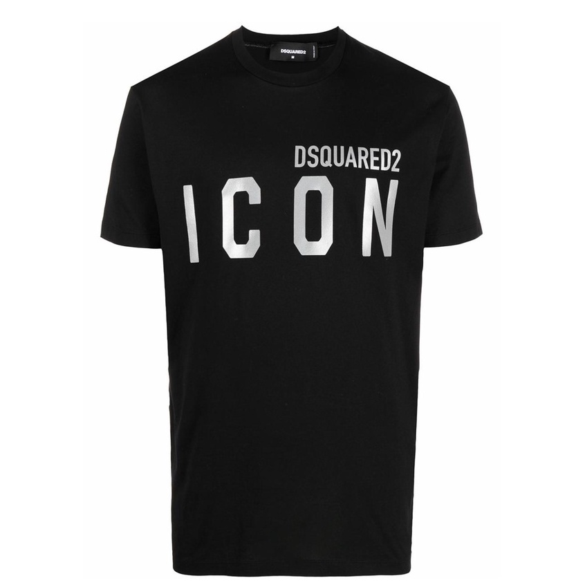 Áo thun in họa tiết Dsquared2 kiểu dáng thời trang