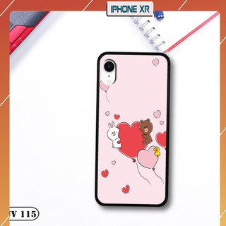 Ốp lưng điện thoại iPhone XR - lưng nhám viền dẻo