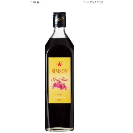 Siro Sim Sơn Phú Quốc_600ml